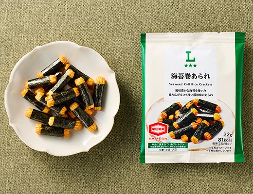 ローソン 海苔巻あられ