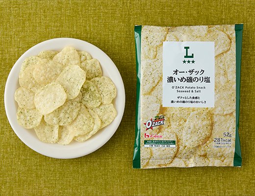 ローソン オー・ザック 濃いめ磯のり塩