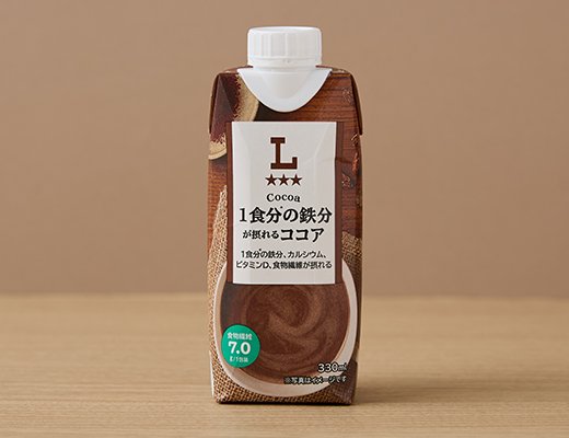 ローソン 1食分の鉄分が摂れる ココア