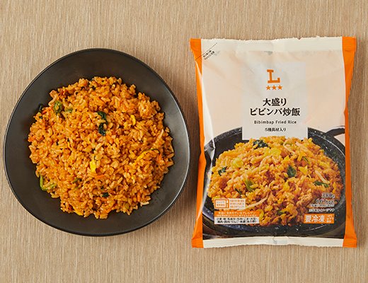 ローソン 大盛りビビンバ炒飯