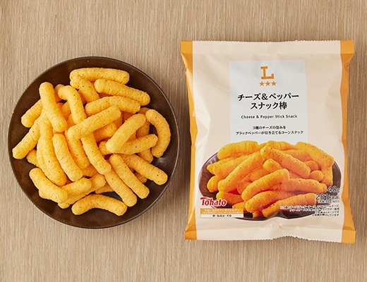 ローソン チーズ&ペッパー スナック棒