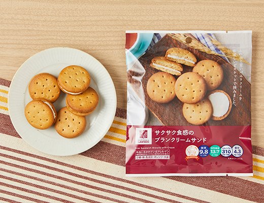 ローソン サクサク食感のブランクリームサンド