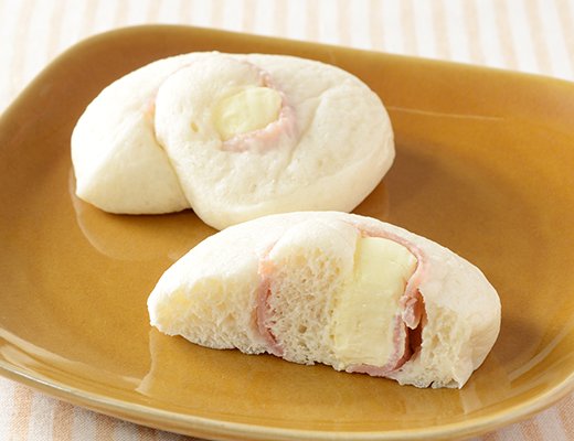 ローソン NL ブランのハム&チーズパン 2個入