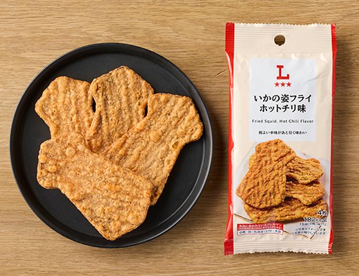 ローソン いかの姿フライ ホットチリ味