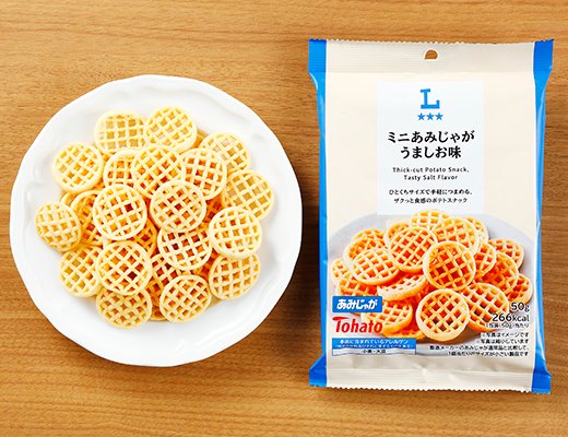 ローソン ミニあみじゃが うましお味