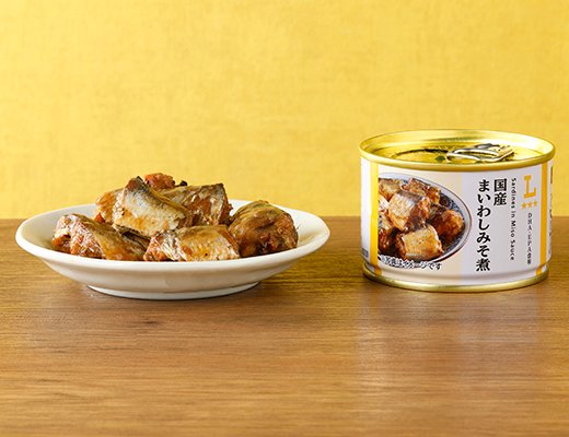 ローソン 国産まいわしみそ煮