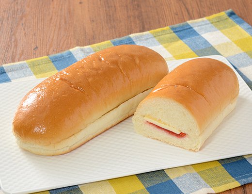 ローソン ふわふわコッペ 苺ジャム&マーガリン