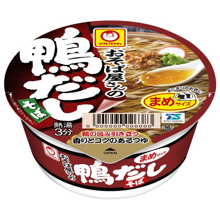 東洋水産 おそば屋さんのまめ鴨だしそば