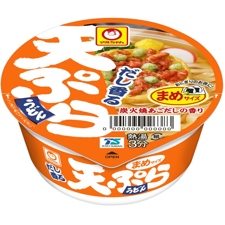東洋水産 だし香るまめ天ぷらうどん