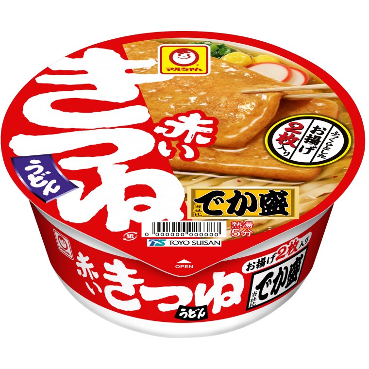 東洋水産 赤いきつねうどん でか盛 西