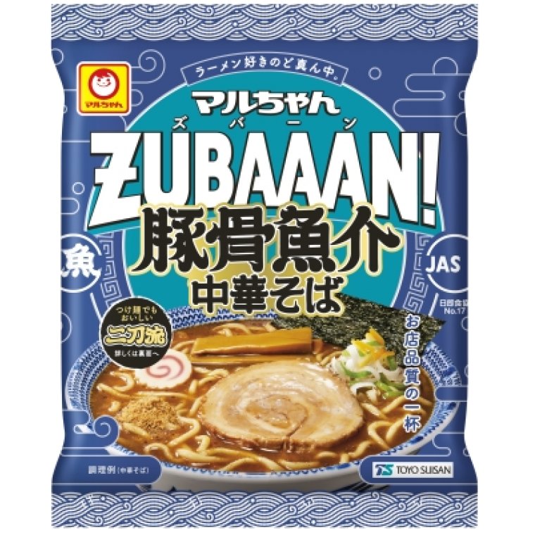 東洋水産 マルちゃんZUBAAAN! 豚骨魚介中華そば