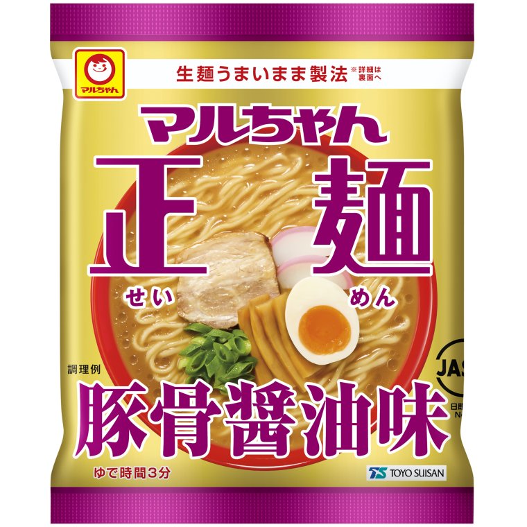 東洋水産 マルちゃん正麺 豚骨醤油味
