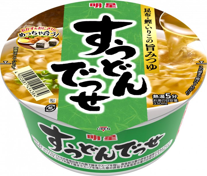 明星食品 明星 すうどんでっせ