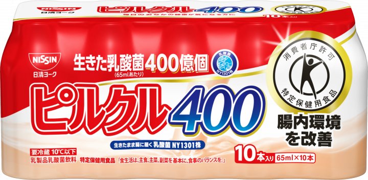 日清食品 ピルクル400 65ml×10