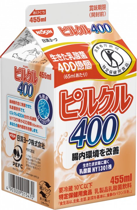 日清食品 ピルクル400 455ml
