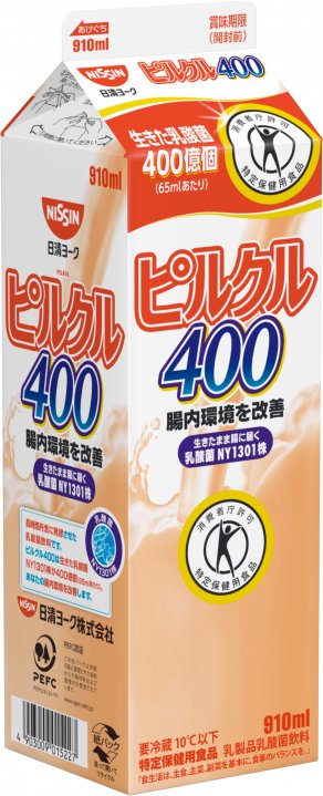 日清食品 ピルクル400 910ml