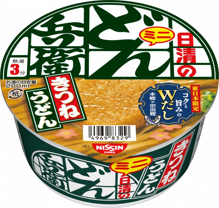 日清食品 日清のどん兵衛 きつねうどんミニ [東]