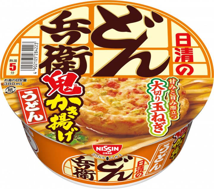 日清食品 日清のどん兵衛 鬼かき揚げうどん