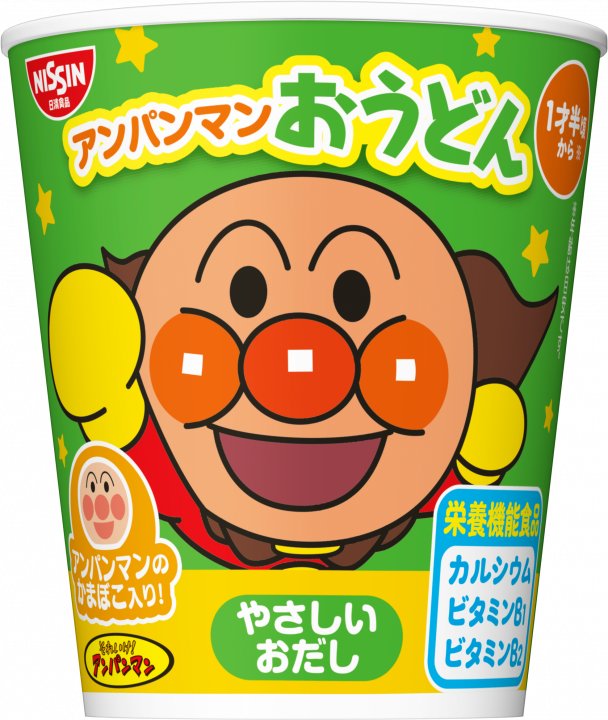 日清食品 アンパンマンおうどん やさしいおだし