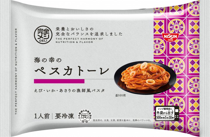 日清食品 冷凍 完全メシ DELI 海の幸のペスカトーレ