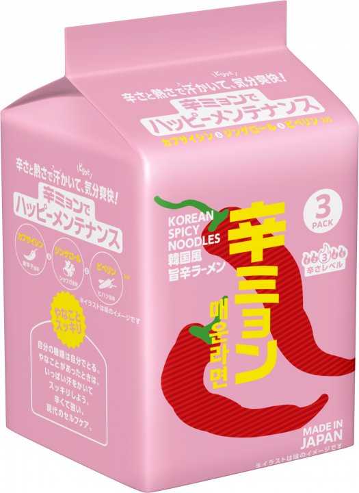 日清食品 日清辛ミョン 韓国風旨辛ラーメン 3食パック