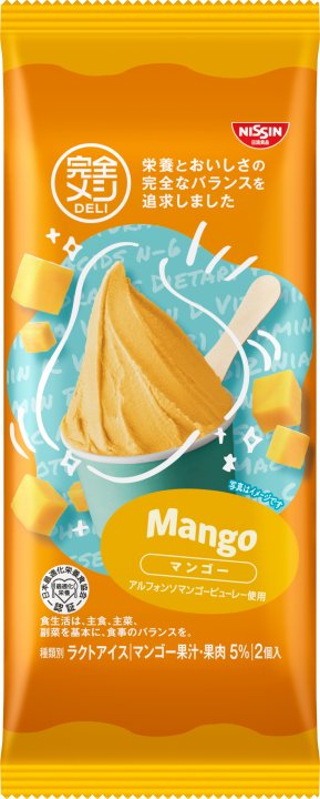 日清食品 冷凍 完全メシ DELI マンゴージェラート