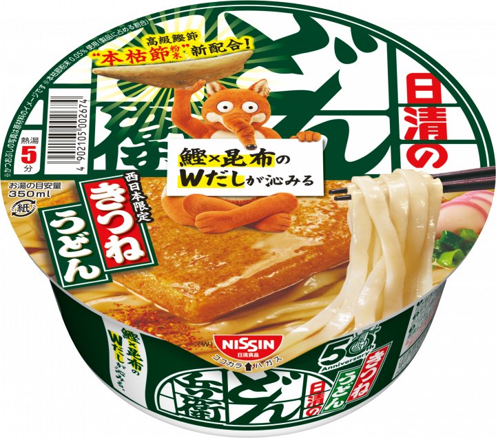 日清食品 日清のどん兵衛 きつねうどん [西]