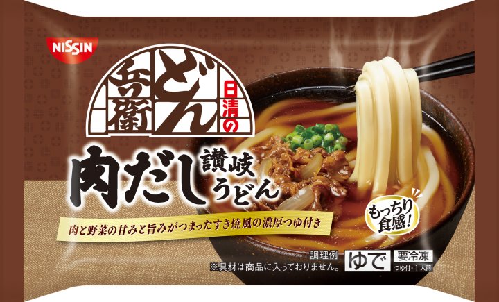 日清食品 冷凍 日清のどん兵衛 肉だし讃岐うどん