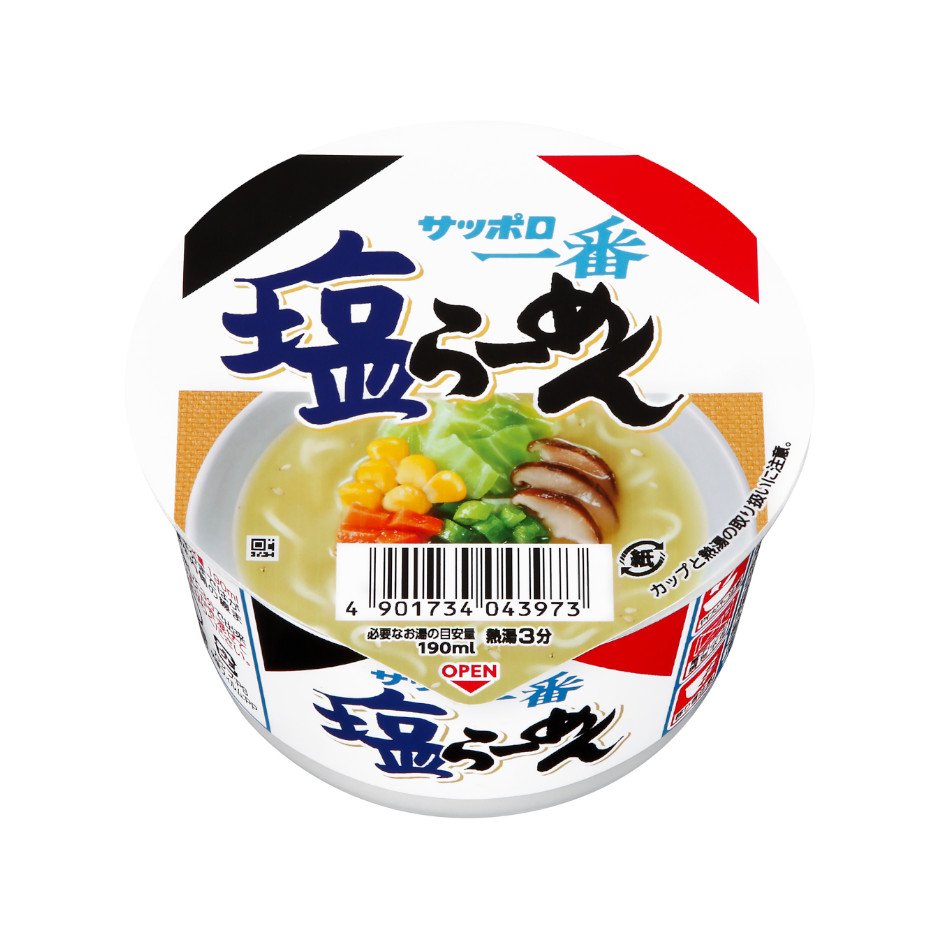 サンヨー食品 サッポロ一番　塩らーめんミニどんぶり