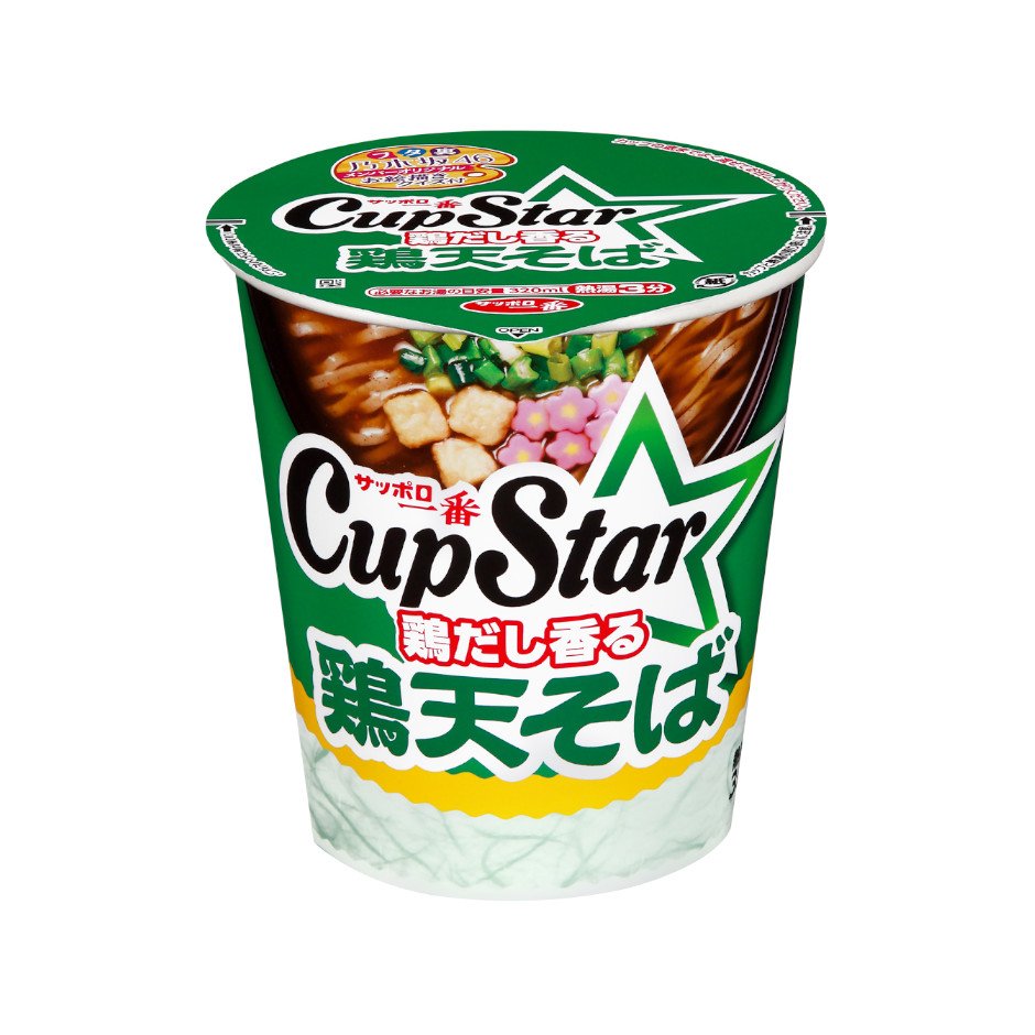 サンヨー食品 サッポロ一番　カップスター　鶏天そば