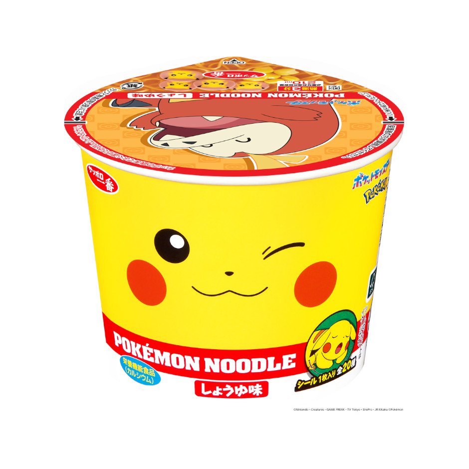 サンヨー食品 サッポロ一番　ポケモンヌードル　しょうゆ味
