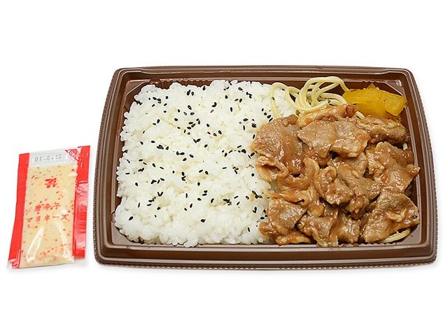 セブン-イレブン ピリ辛マヨネーズの豚焼肉ごはん 2021年2月12日