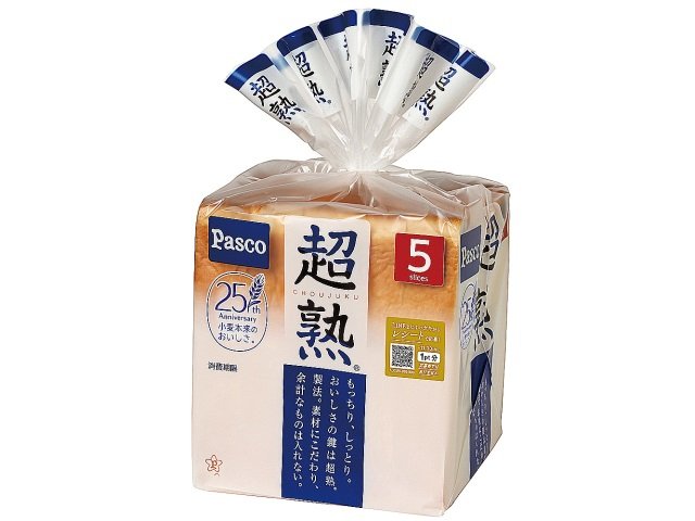 セブン-イレブン パスコ 超熟 5枚スライス