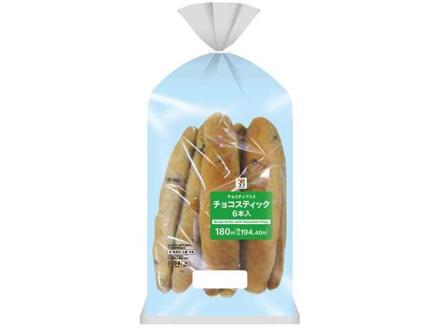 セブン-イレブン 7プレミアム チョコチップ入りチョコスティック 6本入