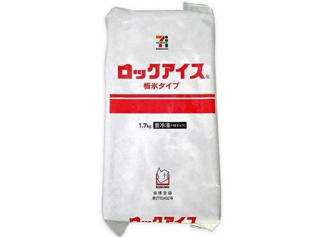 セブン-イレブン 7プレミアム ロックアイス 板氷1.7kg
